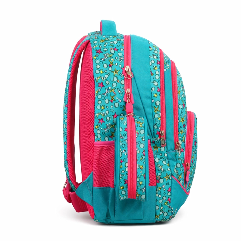 Mochila set escolar con estuche niña Liviana y con múltiples bolsillos regreso a clases Modelo Viral - 5