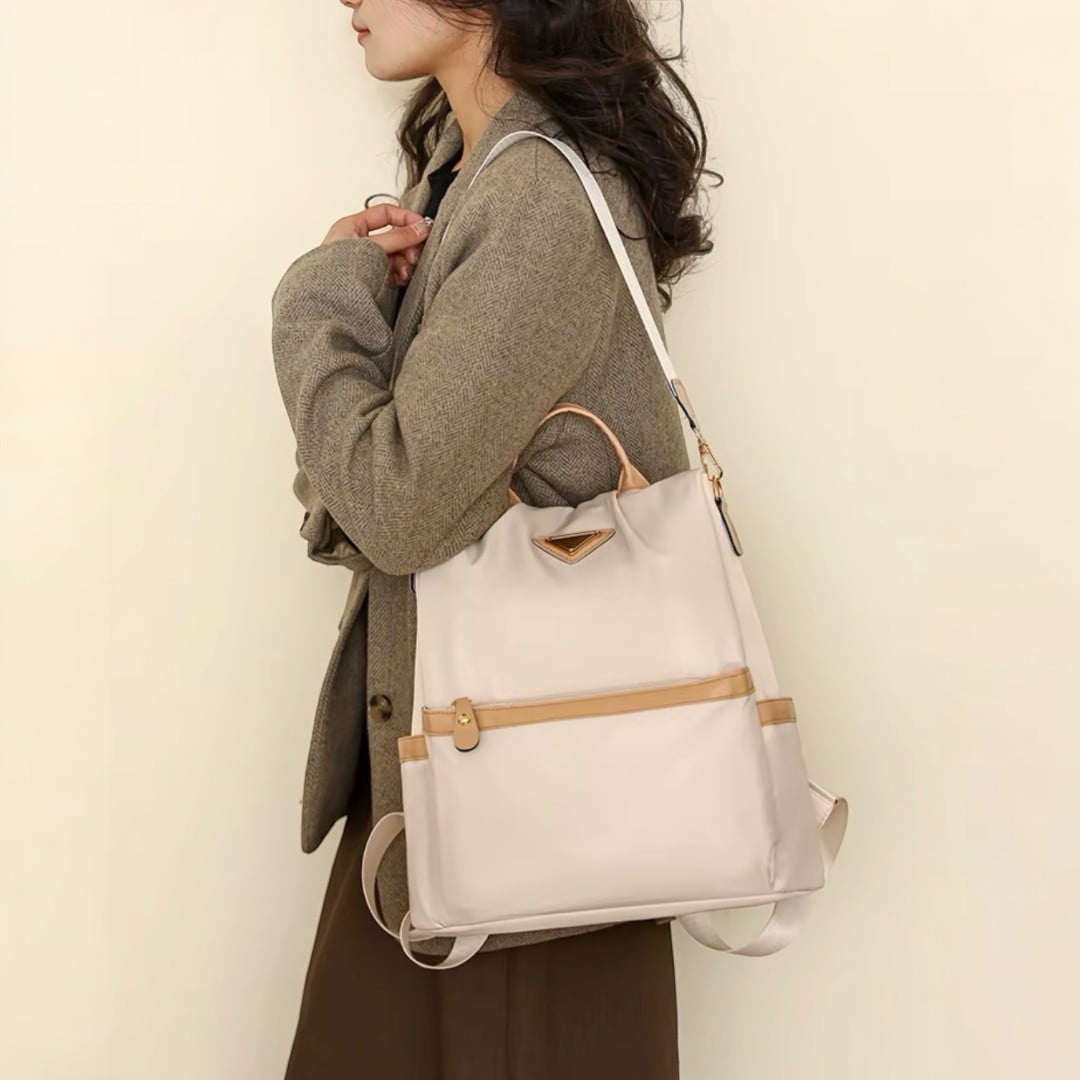 Mochila Antirrobo Mujer Oxford Urbana Impermeable con Bolsillo Trasero de Seguridad - 2