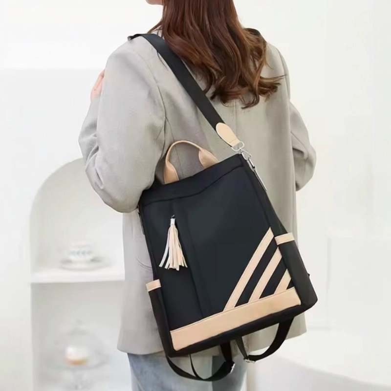 MOCHILA ANTIRROBO MUJER IMPERMEABLE URBANA MULTIUSO ESTILO VERSATIL Y SEGURO - 4
