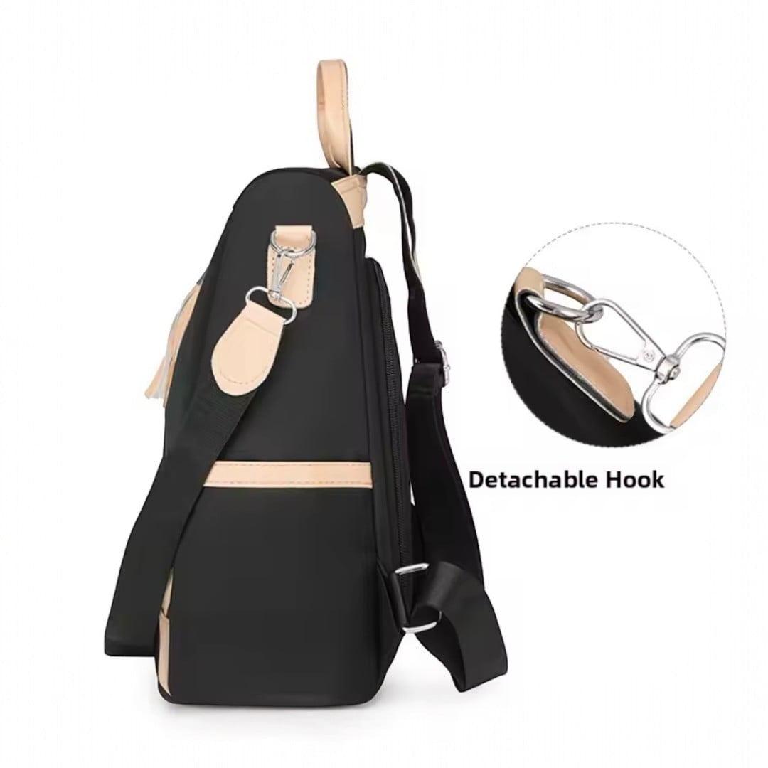 MOCHILA ANTIRROBO MUJER IMPERMEABLE URBANA MULTIUSO ESTILO VERSATIL Y SEGURO - 7