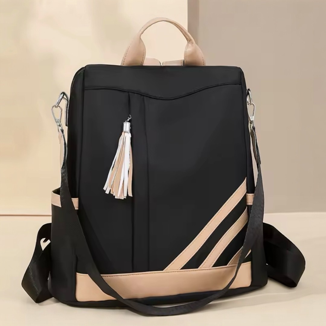 MOCHILA ANTIRROBO MUJER IMPERMEABLE URBANA MULTIUSO ESTILO VERSATIL Y SEGURO - 8