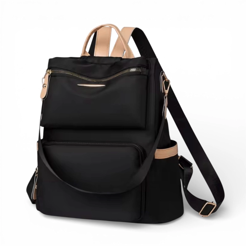 MOCHILA MUJER ANTIRROBO IMPERMEABLE MULTIFUNCIONAL GRAN CAPACIDAD DISEÑO ELEGANTE - 1