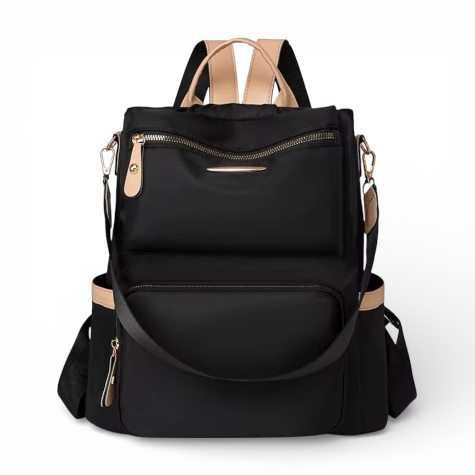 MOCHILA MUJER ANTIRROBO IMPERMEABLE MULTIFUNCIONAL GRAN CAPACIDAD DISEÑO ELEGANTE - 5