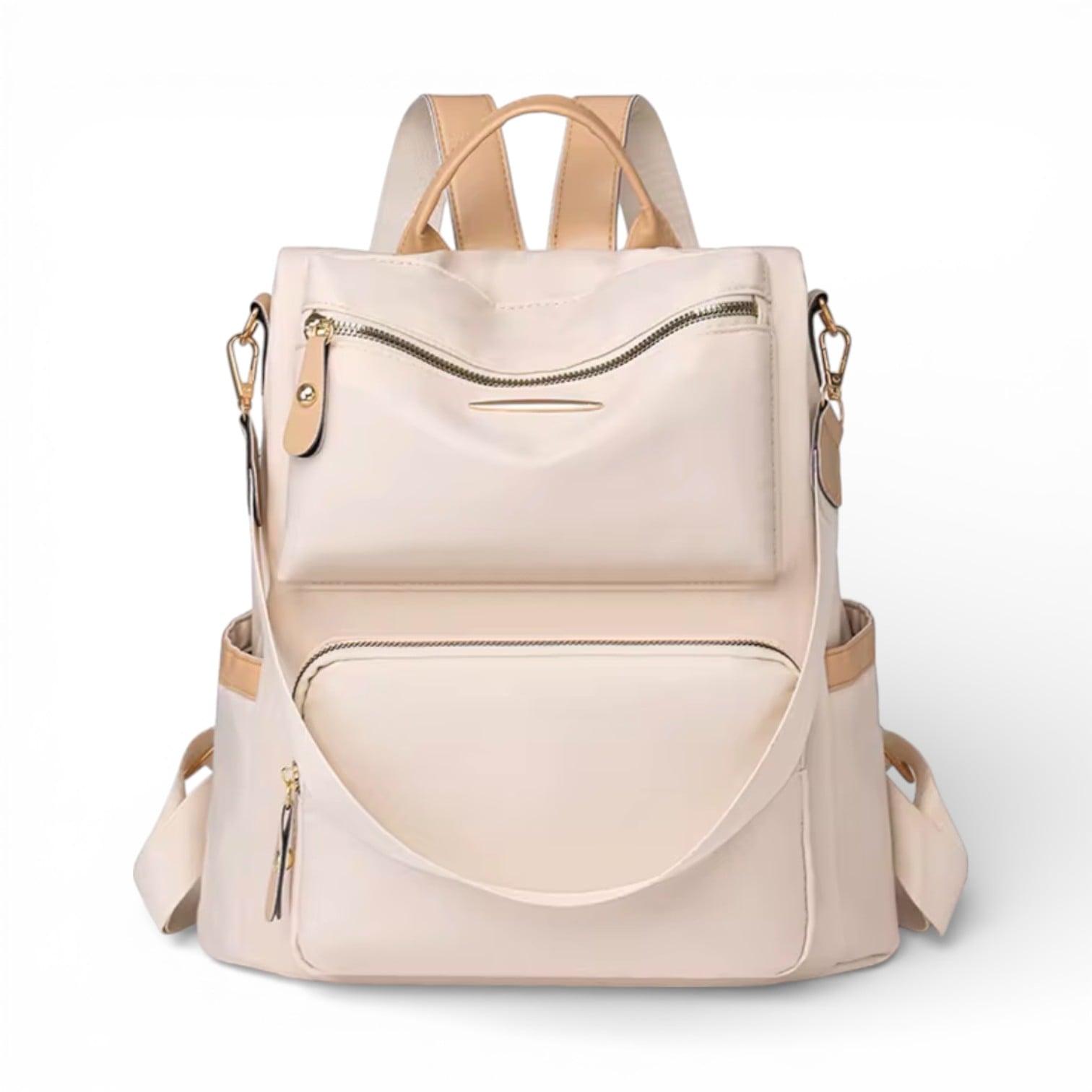 MOCHILA MUJER ANTIRROBO IMPERMEABLE MULTIFUNCIONAL GRAN CAPACIDAD DISEÑO ELEGANTE - 3