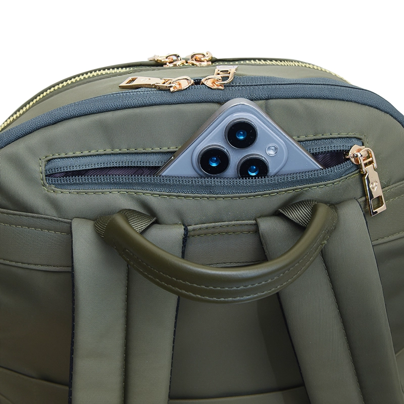 MOCHILA MUJER ELEGANTE PREMIUM MOVAC AMAIA IMPERMEABLE NOTEBOOK 14 TRABAJO VIAJE URBANA - 2