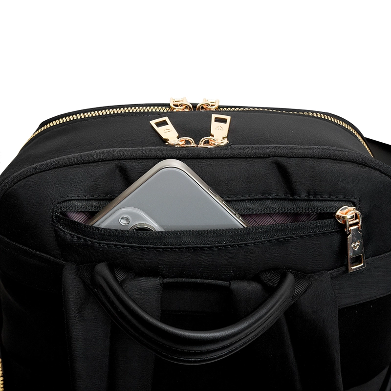 MOCHILA MUJER ELEGANTE PREMIUM MOVAC AMAIA IMPERMEABLE NOTEBOOK 14 TRABAJO VIAJE URBANA - 2