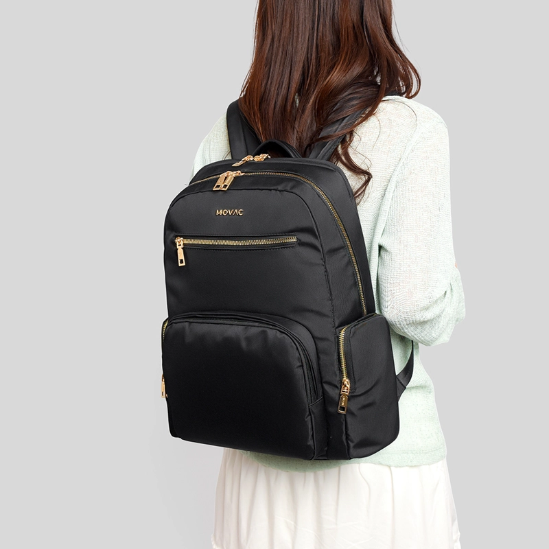 MOCHILA MUJER ELEGANTE PREMIUM MOVAC AMAIA IMPERMEABLE NOTEBOOK 14 TRABAJO VIAJE URBANA - 6