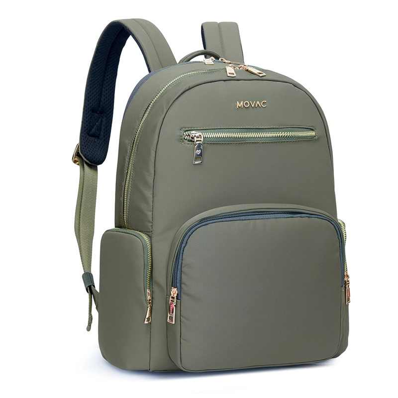 MOCHILA MUJER ELEGANTE PREMIUM MOVAC AMAIA IMPERMEABLE NOTEBOOK 14 TRABAJO VIAJE URBANA - 7