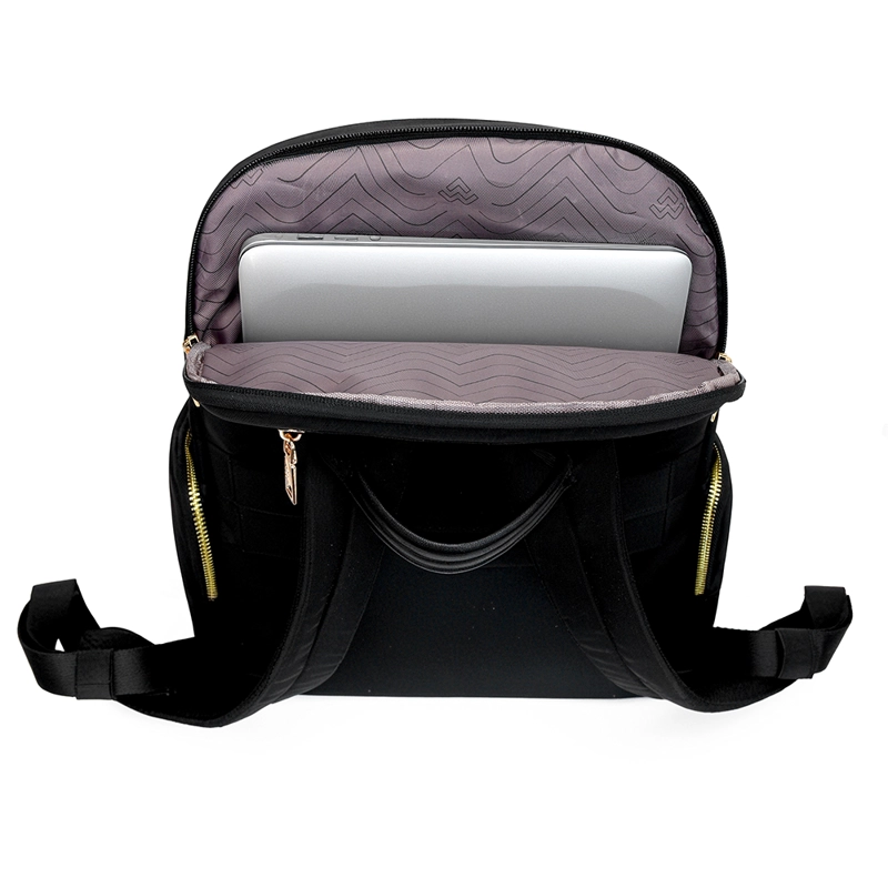 MOCHILA MUJER ELEGANTE PREMIUM MOVAC AMAIA IMPERMEABLE NOTEBOOK 14 TRABAJO VIAJE URBANA - 11