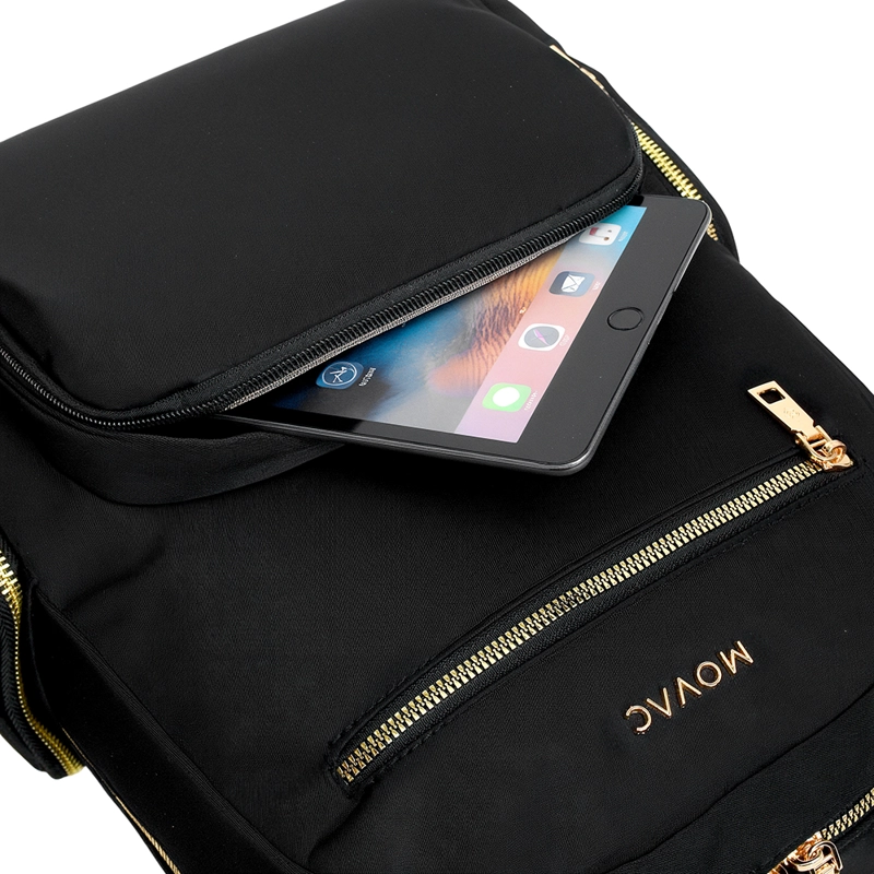 MOCHILA MUJER ELEGANTE PREMIUM MOVAC AMAIA IMPERMEABLE NOTEBOOK 14 TRABAJO VIAJE URBANA - 13