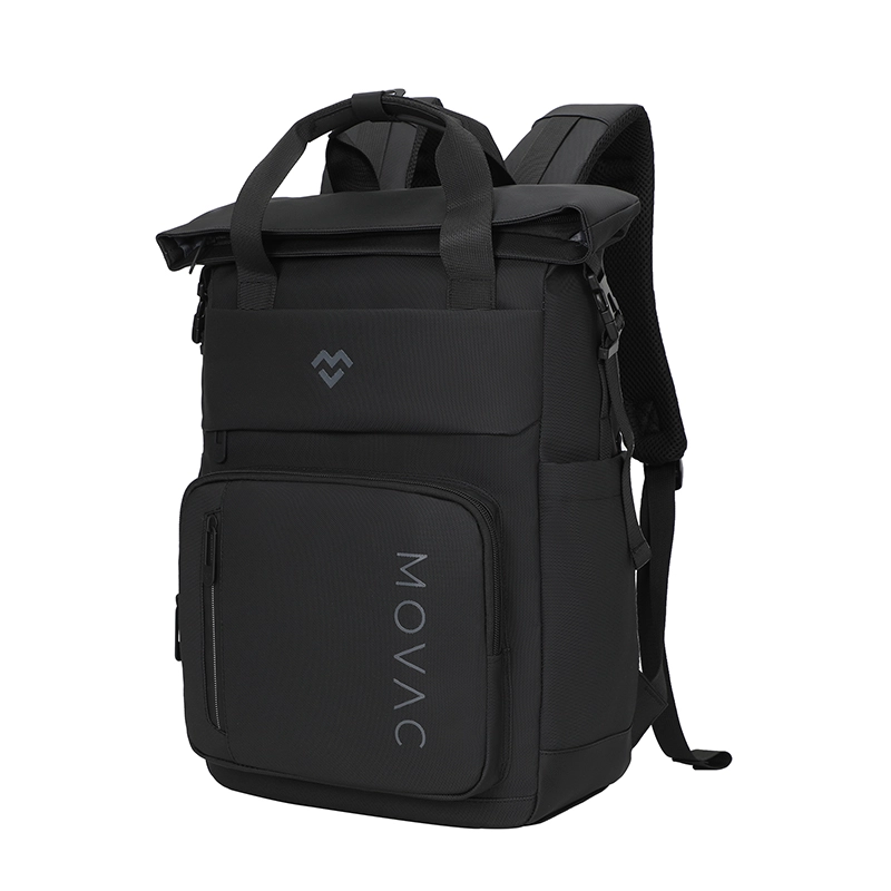 MOCHILA MOVAC EXPLORER TIPO SOBRE EXPANDIBLE 20L A 30L NOTEBOOK 16” ANTIRROBO VIAJE IMPERMEABLE - 7