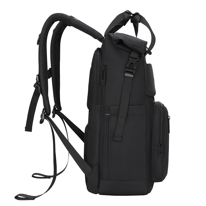 MOCHILA MOVAC EXPLORER TIPO SOBRE EXPANDIBLE 20L A 30L NOTEBOOK 16” ANTIRROBO VIAJE IMPERMEABLE - 11