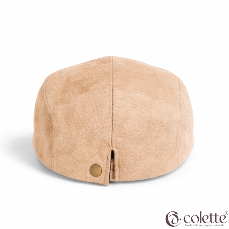 BOINA HARRINGTON ELEGANTE CLASICA CAFE CLARO - 3
