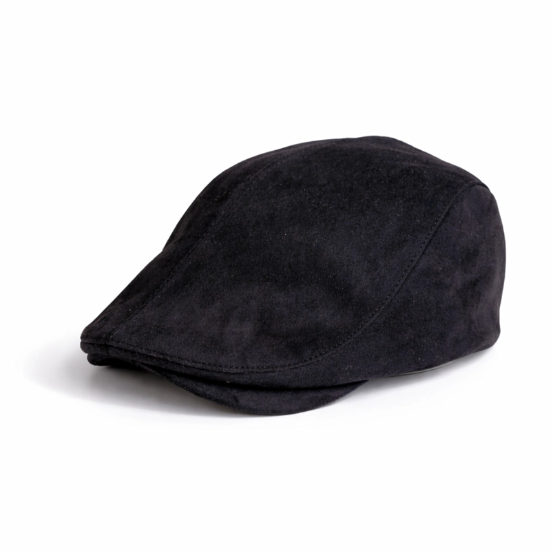 BOINA HARRINGTON ELEGANTE CLASICA NEGRO - 1