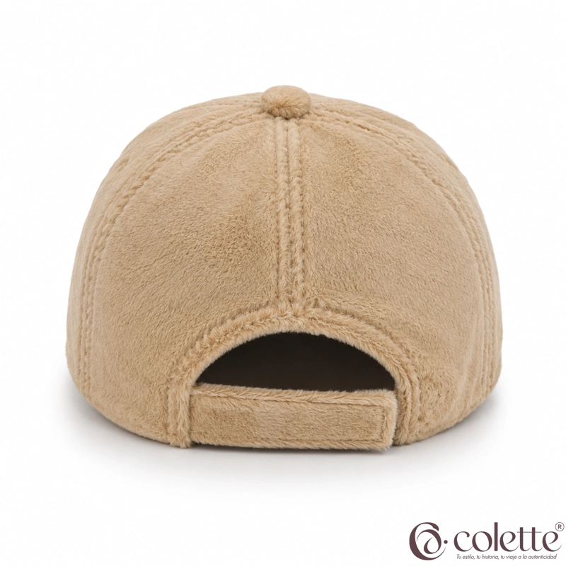 GORRA DE BE ISBOL ATERCIOPELADA UNISEX MODELO VELOUR - 3