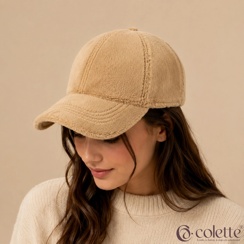 GORRA DE BE ISBOL ATERCIOPELADA UNISEX MODELO VELOUR - 4