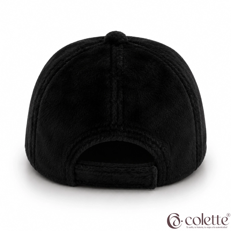 GORRA DE BE ISBOL ATERCIOPELADA UNISEX MODELO VELOUR - 3