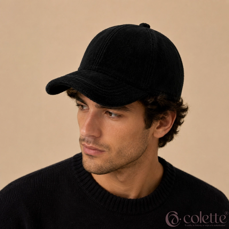 GORRA DE BE ISBOL ATERCIOPELADA UNISEX MODELO VELOUR - 4