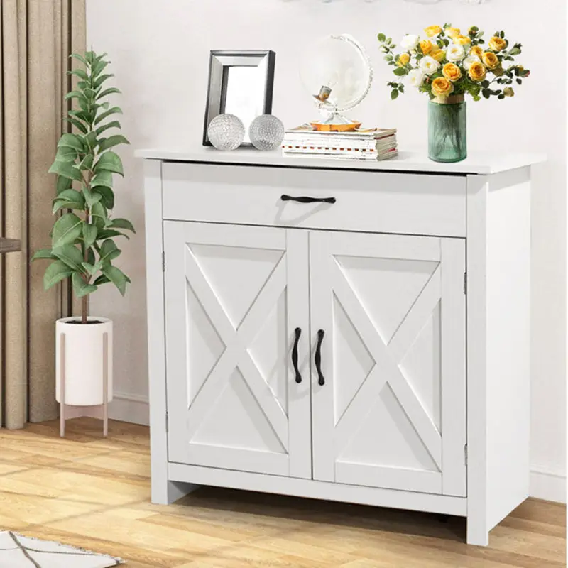 MUEBLE ARRIMO BLANCO ENTRADA VINTAGE - 1