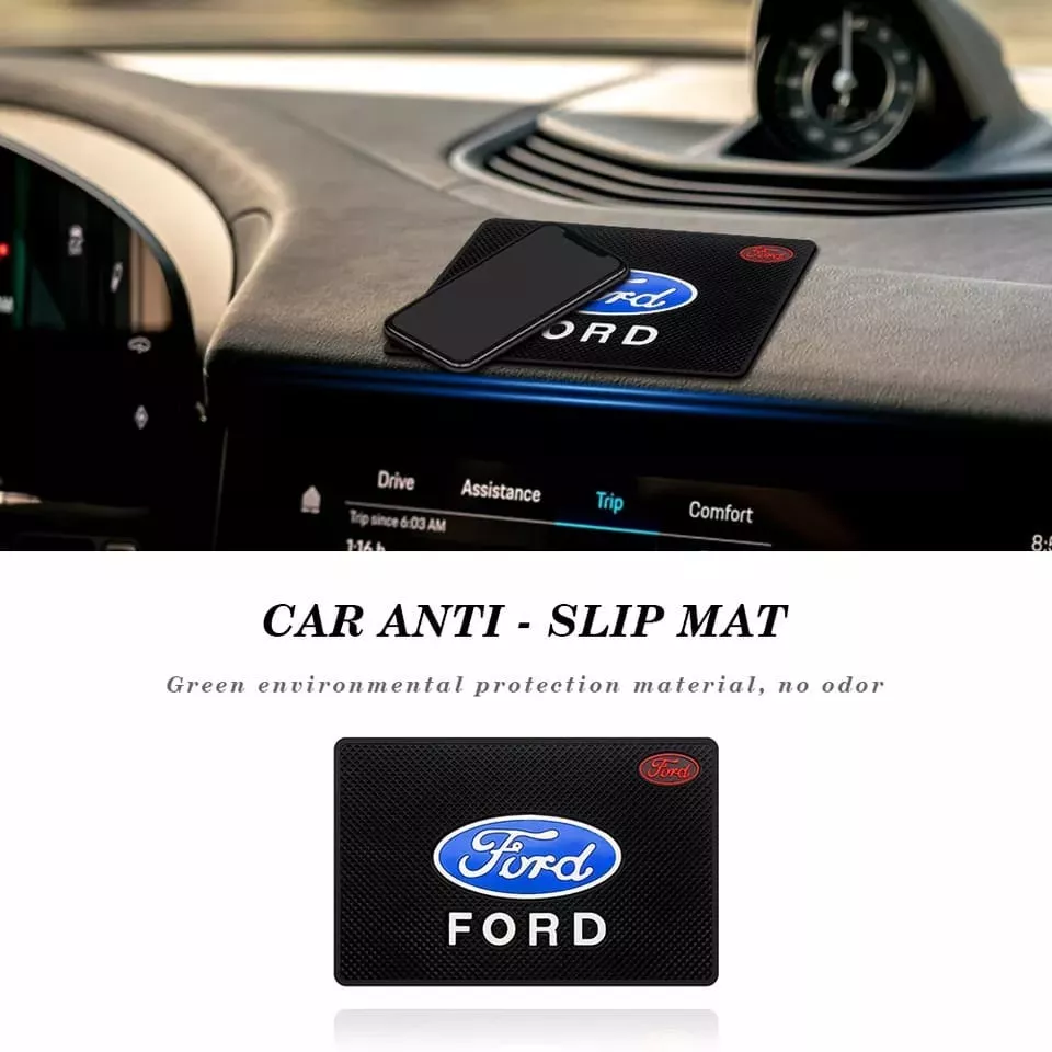 ALFOMBRILLA ANTIDESLIZANTE GOMA SOPORTE OBJETO FORD - 5