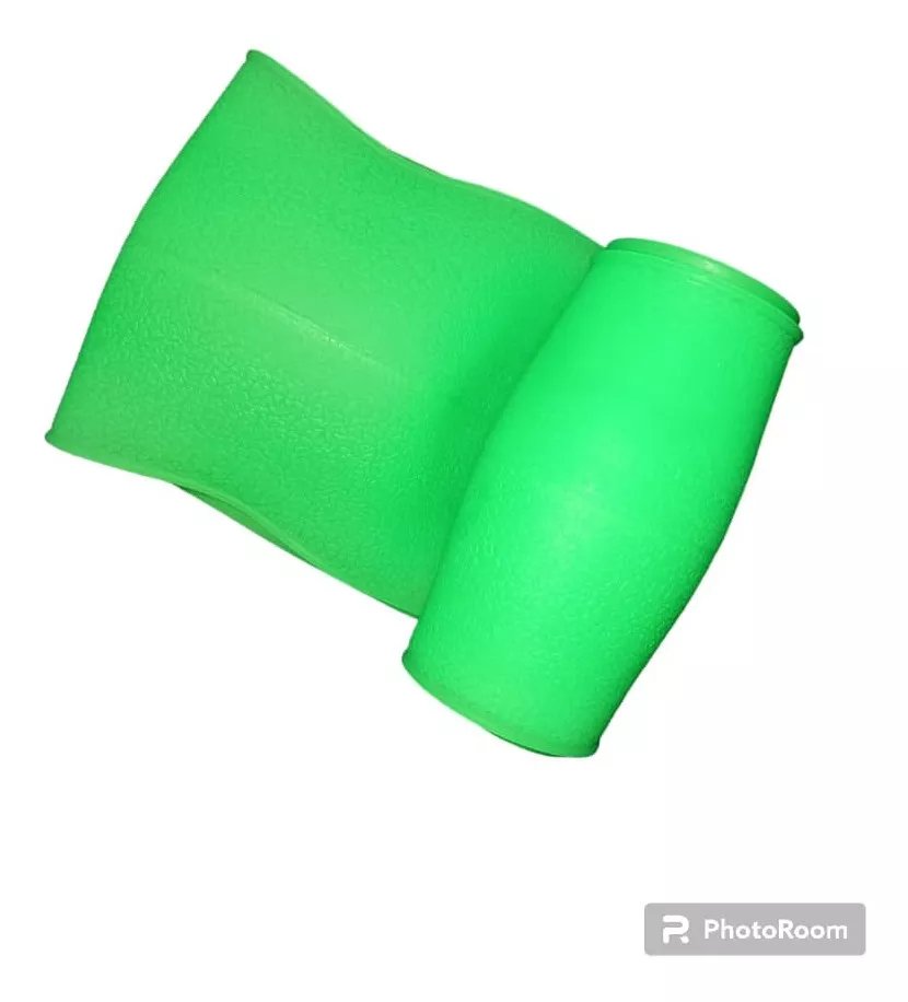 FUNDA CUBRE VOLANTE SILICONA PARA AUTO ELASTICO COLOR VERDE - 3