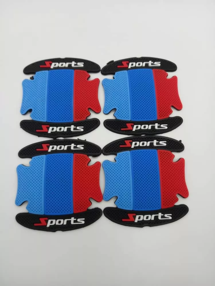 SET 4 PIEZAS ANTIARAÑAZOS CUENCO MANILLA GOMA NEGRA SPORTS - 5