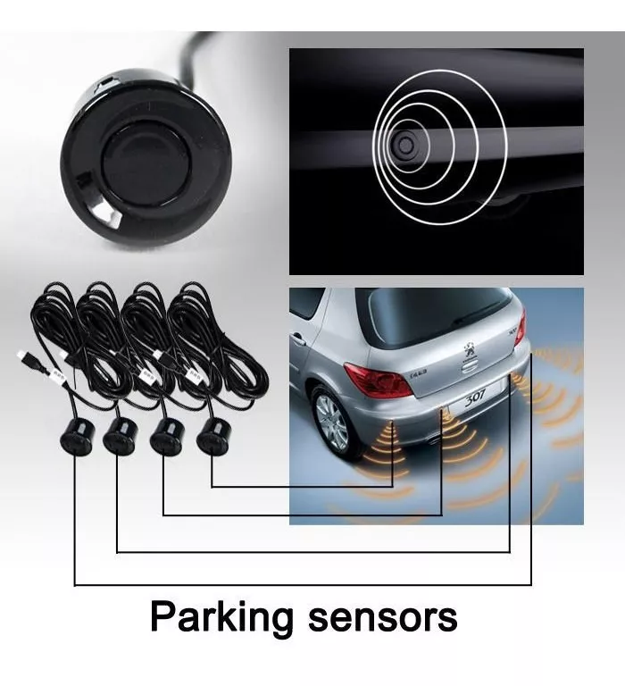 KIT SENSOR RETROCESO AUTOMÓVILES SET 4 SENSORES DE REVERSA A - 2