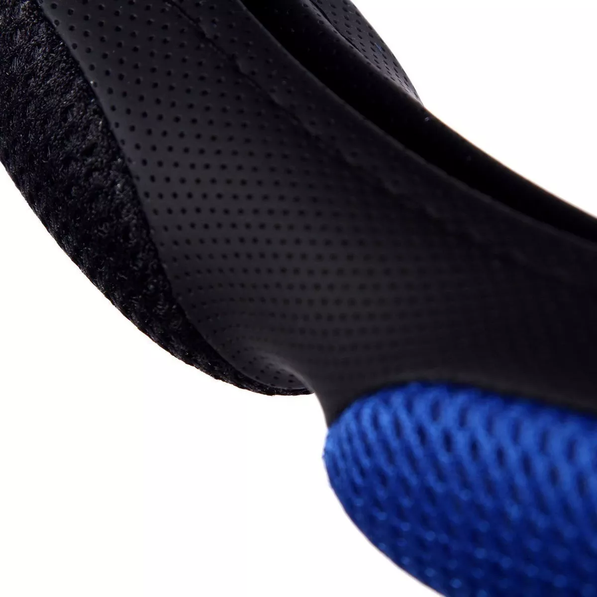 FUNDA CUBRE VOLANTE DE AUTOS STANDARD 38CM NEGRO CON AZUL - 3