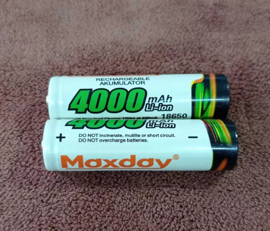 X2 BATERÍAS RECARGABLES 18650 USO EN LÁMPARAS Y MAS - 4