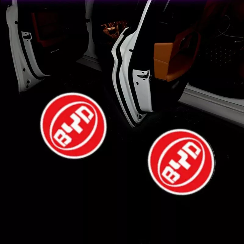 X2 LUCES LED CORTESÍA O BIENVENIDA PUERTAS DE AUTOS BYD - 2