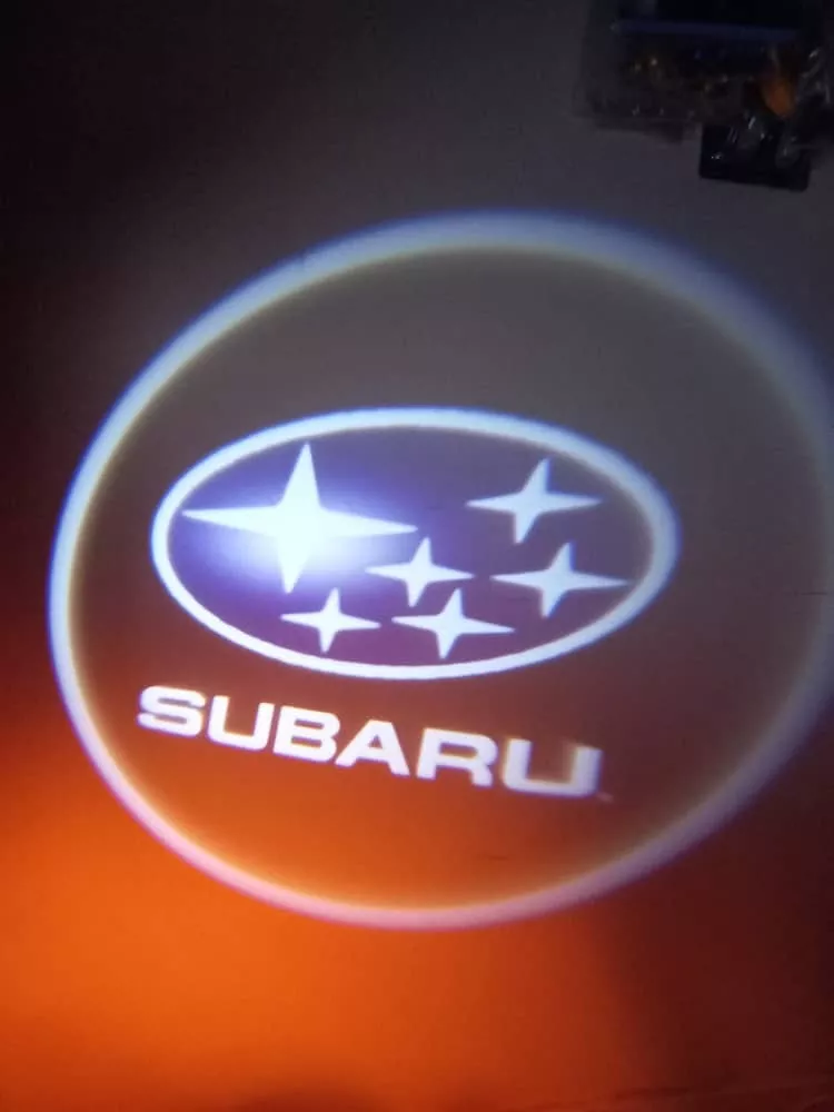 X2 LUCE LED CORTESÍA O BIENVENIDA AUTO CABLEADO 12V SUBARU - 3