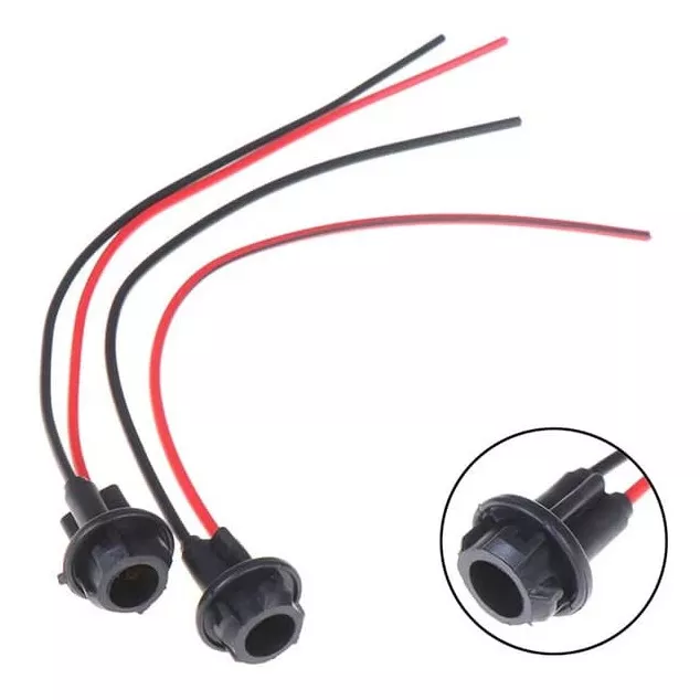 X2 SOCATE PARA LUZ T10 ALTA BAJA PARA AUTO MOTO SUV CAMIONE - 1