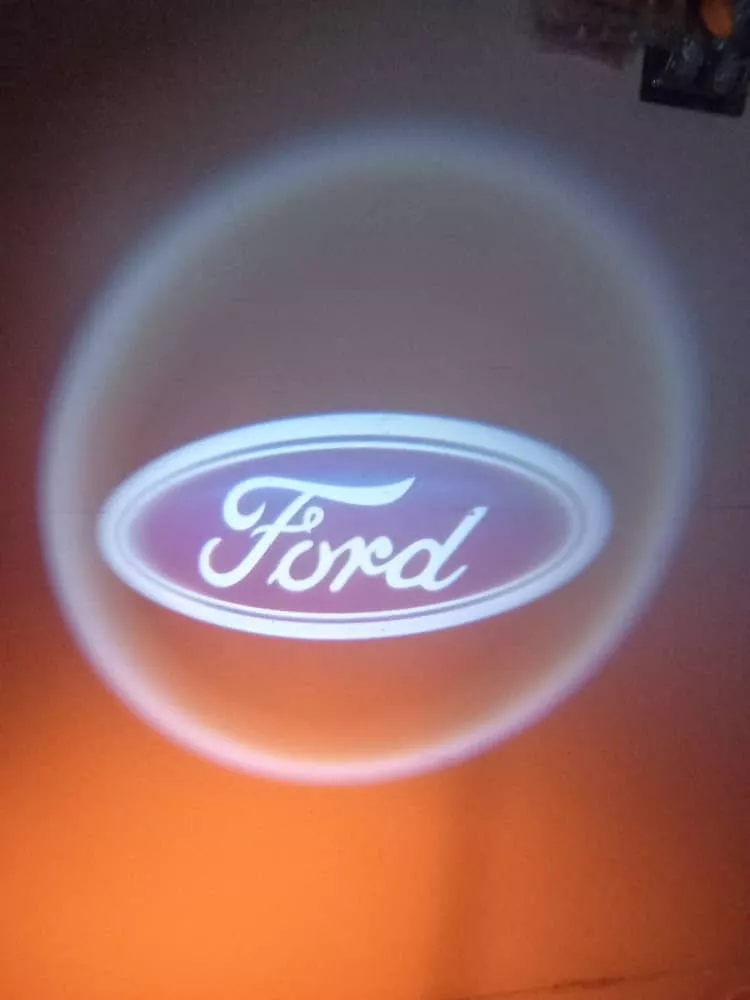 X2 LUCE LED CORTESÍA BIENVENIDA AUTO CABLEADO 12V FORD - 3