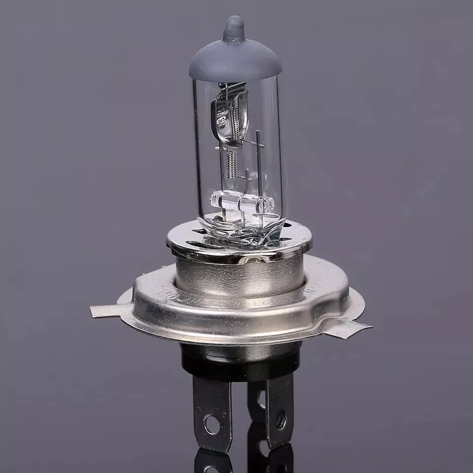 PAR AMPOLLETAS HALÓGENAS AUTOS 12V 55W 3200K MODELO H4 - 3
