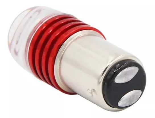 PAR AMPOLLETA LED DOBLE CONTACTO BAY15D P21/5W1157 ROJO DEST - 2