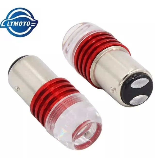 PAR AMPOLLETA LED DOBLE CONTACTO BAY15D P21/5W1157 ROJO DEST - 4