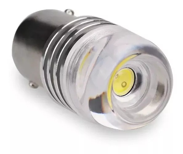 PAR AMPOLLETAS LED 1 CONTACTO 5W 1156 LUZ CRUCE O REVERSA - 3