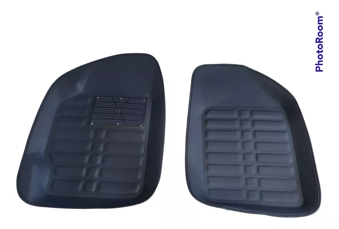 SET ALFOMBRA PISO TAPETE AUTO UNIVERSAL TIPO BANDEJA 5 PIEZA - 2