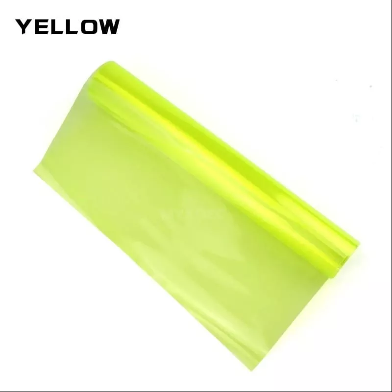 VINILO ADHESIVO DECORATIVO PARA FOCOS DE AUTOS 1MTR X 30CM - 1