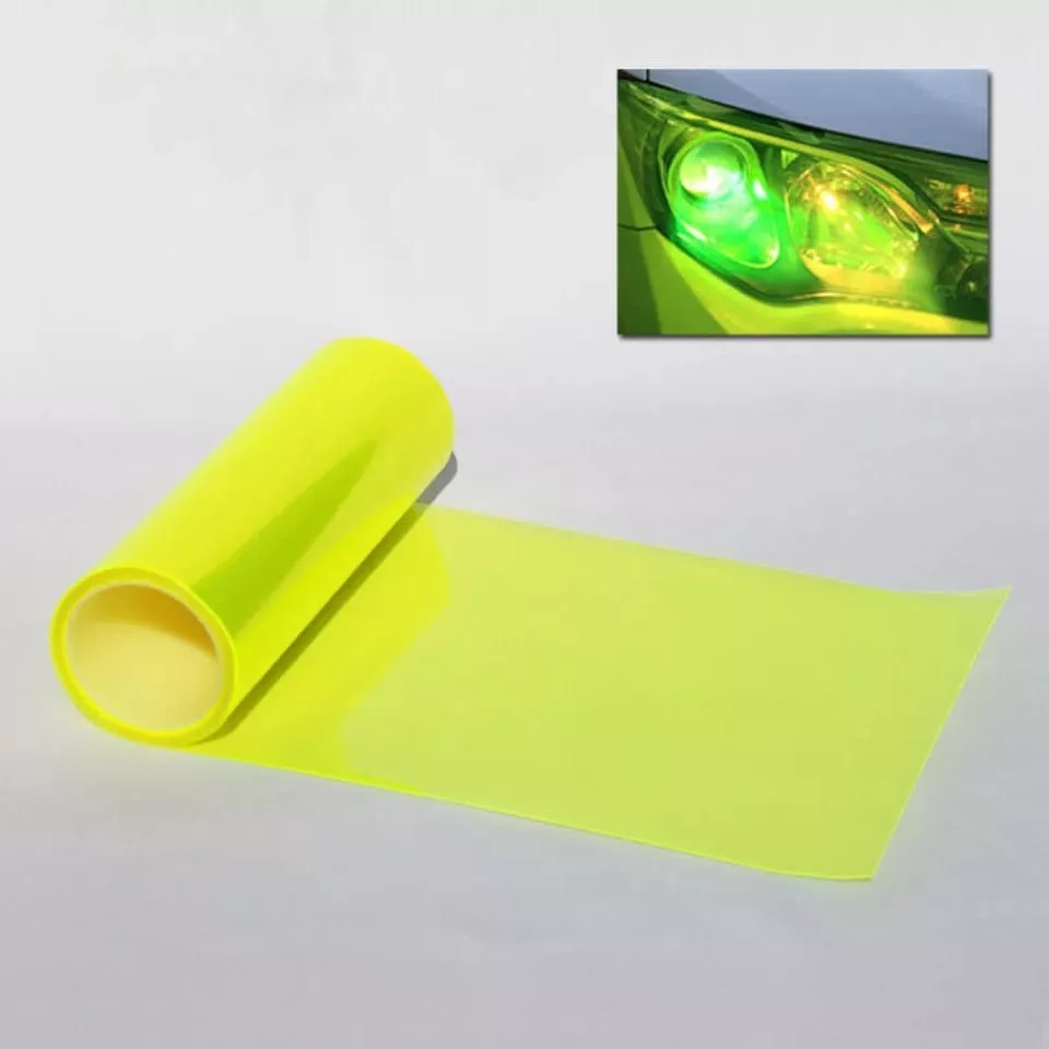 VINILO ADHESIVO DECORATIVO PARA FOCOS DE AUTOS 1MTR X 30CM - 3