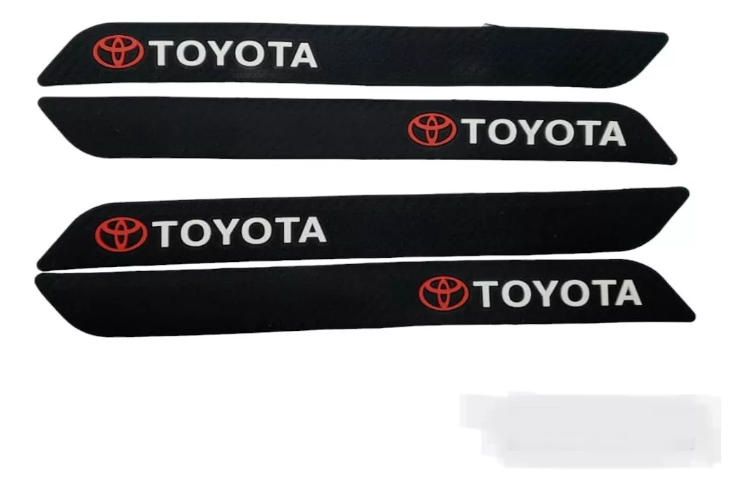 X4 TOPES ANTIGOLPES DE GOMA PARA BUMPER PARACHOQUES TOYO - 1