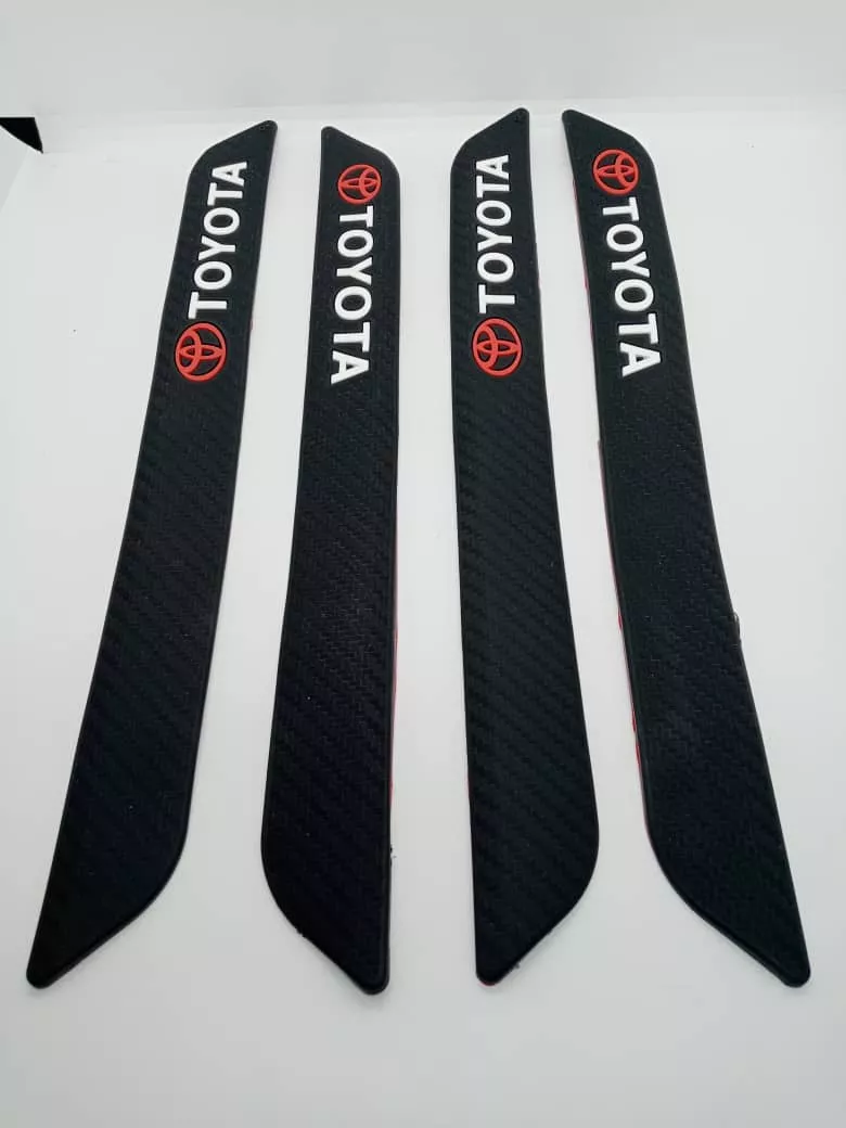 X4 TOPES ANTIGOLPES DE GOMA PARA BUMPER PARACHOQUES TOYO - 3