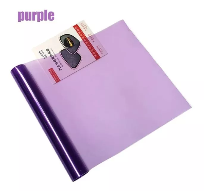 VINILO ADHESIVO DECORATIVO PARA FOCOS DE AUTOS 1MTR X 30CM - 1