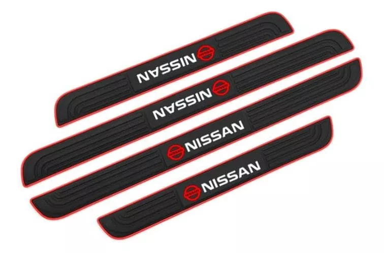 X4 GOMA PISADERA MULTIFUNCIÓN CUBRE SOCALOS NISSAN PROTECTOR - 1