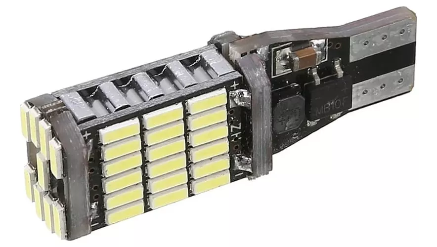 AMPOLLETAS LED SOCKET: T15, W16W CAN BUS VOLTAJE - 2