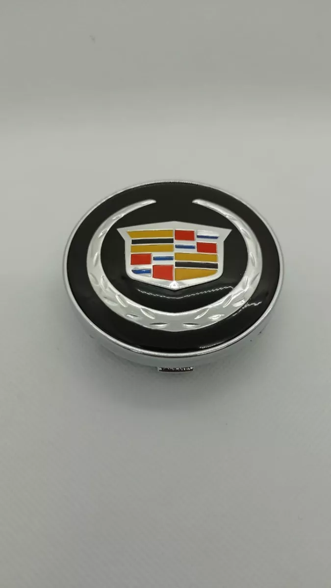 SET X4 TAPA CENTRO DE LLANTAS DE AUTOS 56MM CADILLAC N/P - 5