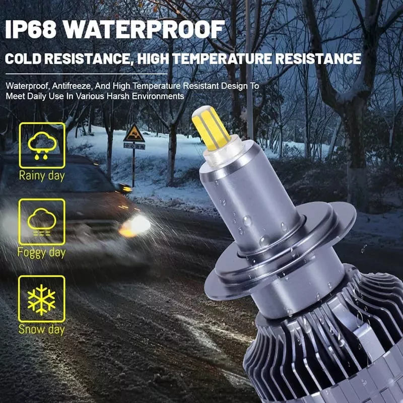 PAR AMPOLLETAS TURBOLED H7 SUPER BRIGHT 360° 20.000LM CANBUS - 5