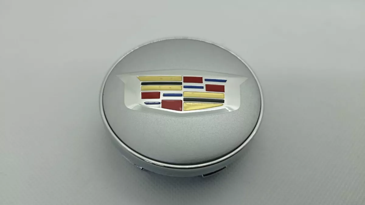SET X4 TAPA CENTRO DE LLANTAS DE AUTOS 56MM CADILLAC P - 2