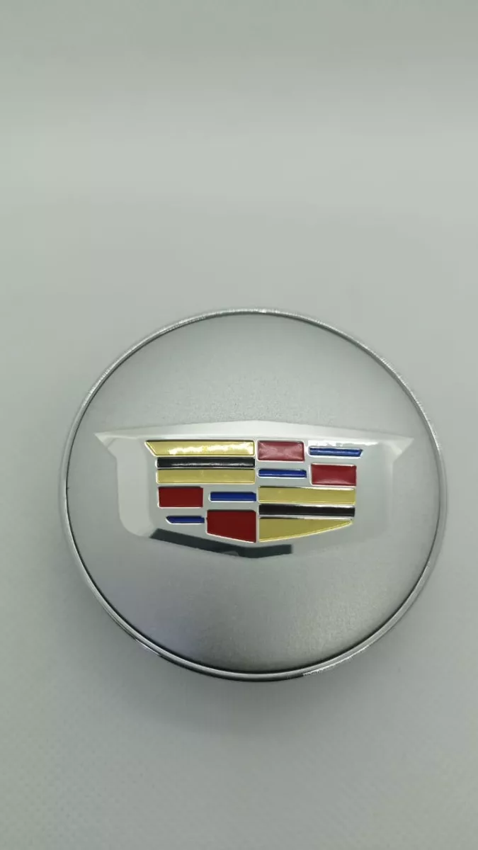 SET X4 TAPA CENTRO DE LLANTAS DE AUTOS 56MM CADILLAC P - 4