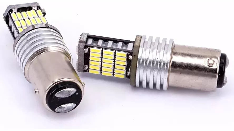 PAR AMPOLLETAS LED DOBLE CONTACTO BAY15D P21/5W 1157 - 1
